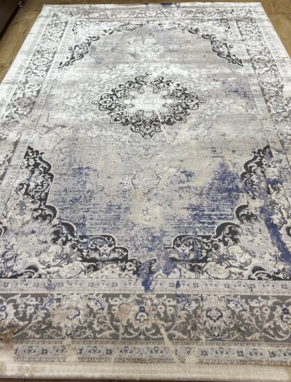 Прямоугольный ковёр Panda  BB332A_L_GREY_C_BLUE, Турция