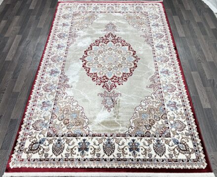 00633A_BURGUNDY / BEIGE FDY