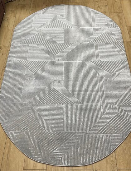 Овальный ковёр Roma  3774A_GREY_GREY, Турция