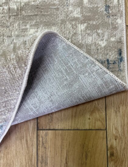 Овальный ковёр Atlas  3651A_BLUE_CREAM, Турция