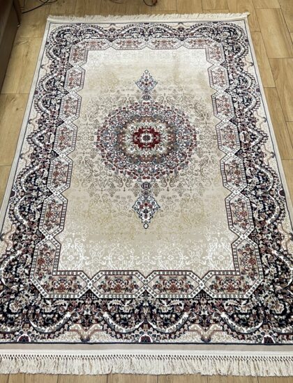 Прямоугольный ковёр Shahriyar 4057A_CREAM_CREAM, Турция