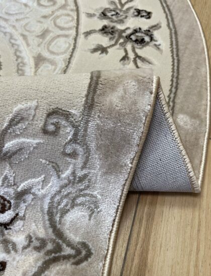 Овальный ковёр Atlas 3330A_VIZON_BEIGE, Турция