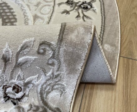 Овальный ковёр Atlas 3330A_VIZON_BEIGE, Турция