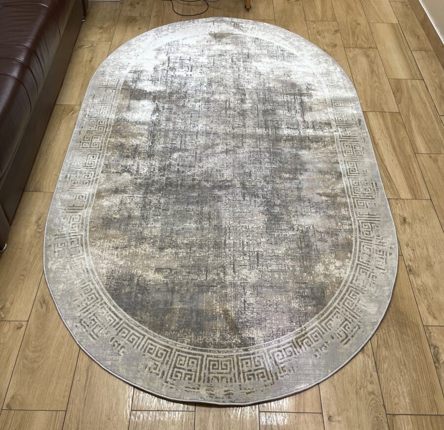 Овальный ковёр Panda  A1384A_IVORY_BEIGE, Турция