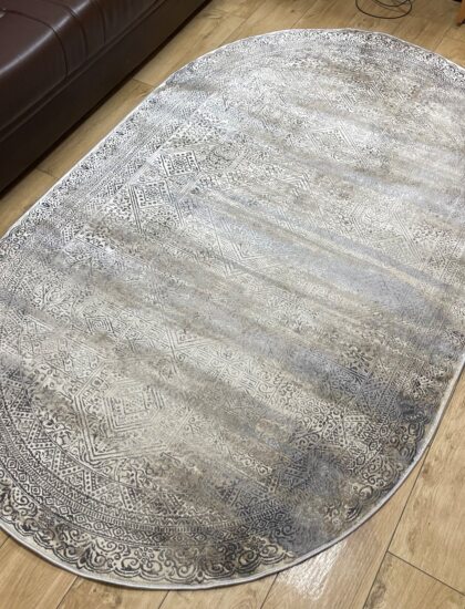 Овальный ковёр Panda  BB335A_L_GREY_C_BEIGE, Турция