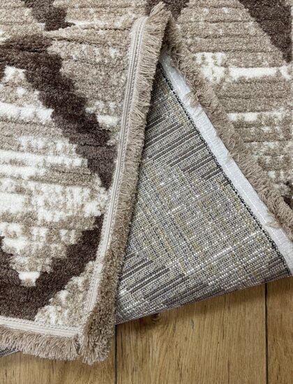 Прямоугольный ковёр Sun_life  A945AC_L_BEIGE_P_WHITE, Турция