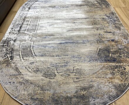 Овальный ковёр Panda  A2093A_IVORY_BLUE, Турция