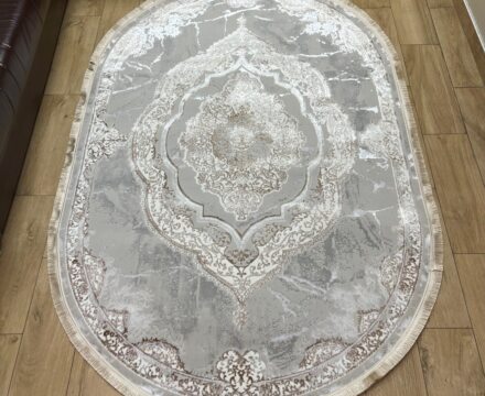 Овальный ковёр Carina 5382A_BROWN_BROWN, Турция