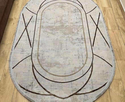 Овальный ковёр Liza 6376A_BEIGE_BEIGE, Турция