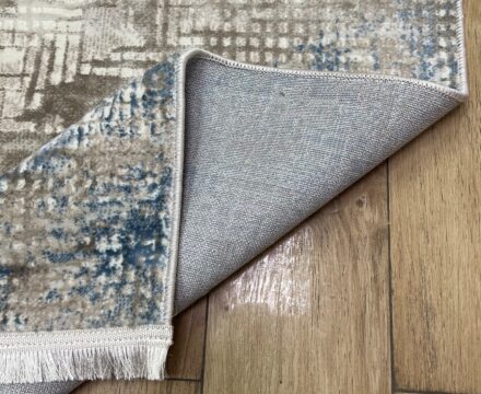 Прямоугольный ковёр Atlas  3645A_BLUE_CREAM, Турция