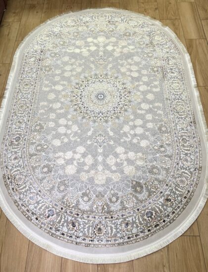 Овальный ковёр Irani lux 6763A_CREAM_CREAM, Турция