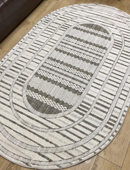 Овальный ковёр Tiffany  0DG31B_VIZON_COCONUTMILK, Турция