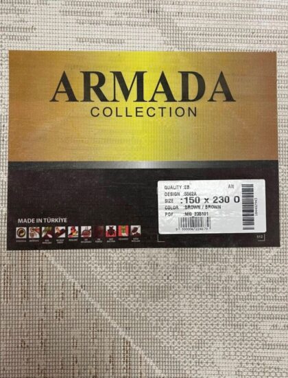 Овальный ковёр Armada 5562A_BROWN_BROWN, Турция