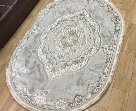 Овальный ковёр Carina 5382A_BROWN_BROWN, Турция