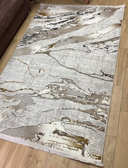 Прямоугольный ковёр Hilton 5982A_BEIGE_BEIGE, Турция