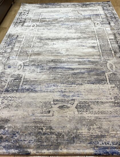 Прямоугольный ковёр Panda  A2093A_IVORY_BLUE, Турция