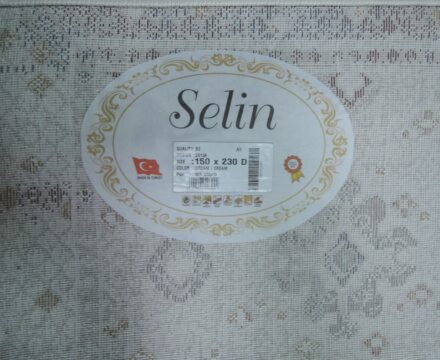 Прямоугольный ковёр Selin  2913A_CREAM_CREAM, Турция