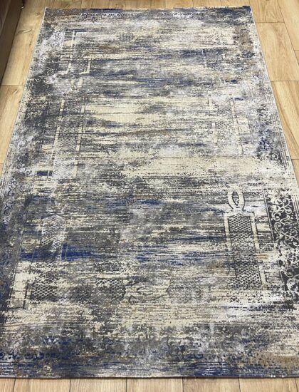 Прямоугольный ковёр Panda  A2093A_IVORY_BLUE, Турция