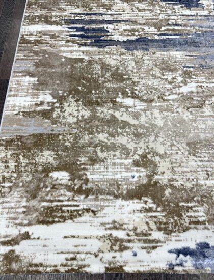 D068A_CREAM SHIRINK / BLUE FDY