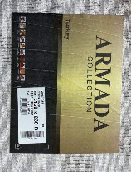 Прямоугольный ковёр Armada 3570A_GREY_GREY, Турция