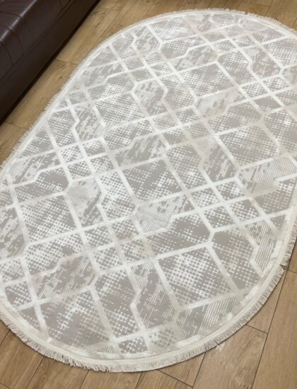 Овальный ковёр Palmira premium  4896A_CREAM_CREAM, Турция