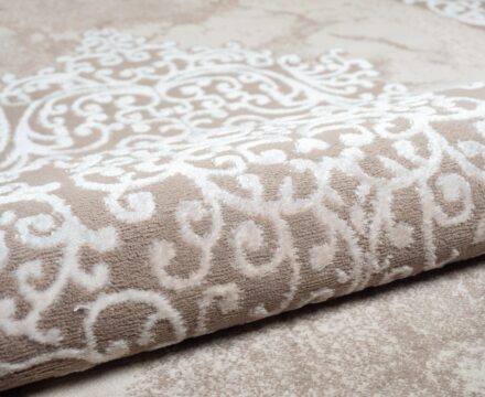 Овальный ковёр Atlas 3448A_VIZON_BEIGE, Турция