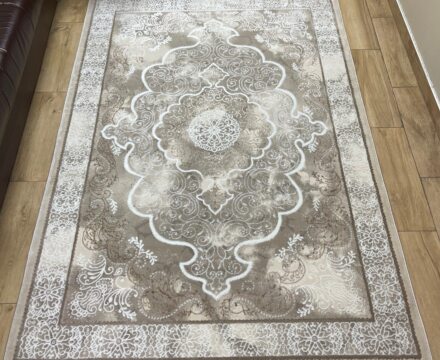 Квадратный ковёр Palermo 01289C_CREAM_L_BEIGE, Турция