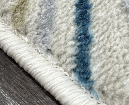 B048A_BLUE FDY / BEIGE SHRINK