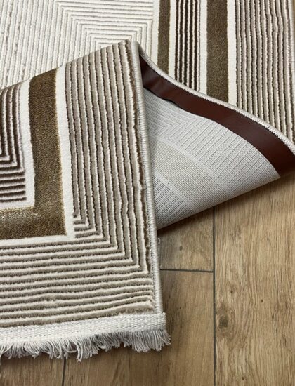 Прямоугольный ковёр Hilton 5917A_BEIGE_BEIGE, Турция