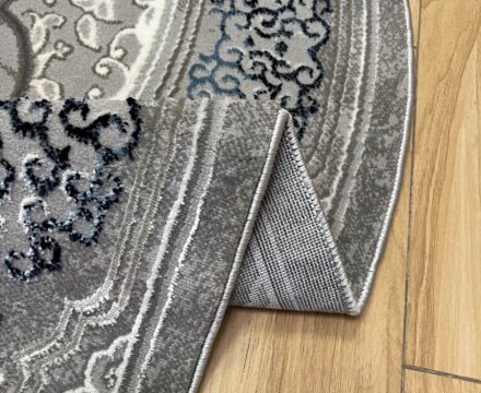 Овальный ковёр Atlas 3373A_GREY_BLUE, Турция