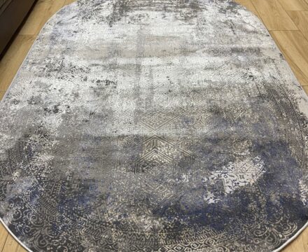 Овальный ковёр Panda  BB333A_L_GREY_C_BLUE, Турция