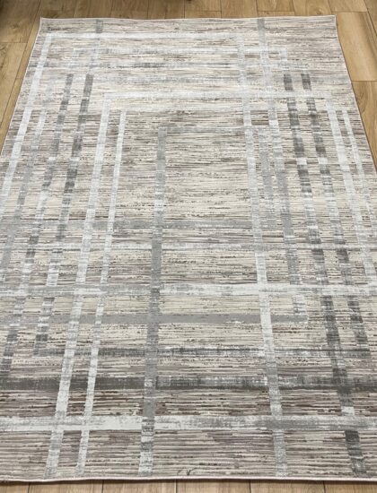 Прямоугольный ковёр Effero  A791AQ_L_GREEY_GREY, Турция