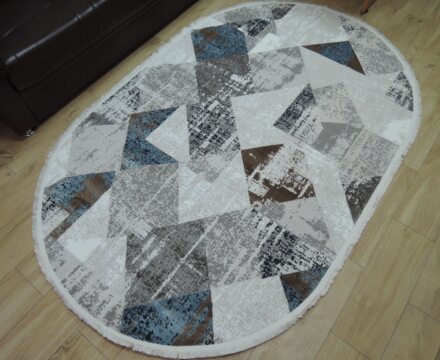 Овальный ковёр Palmira 2491A_CREAM_CREAM, Турция