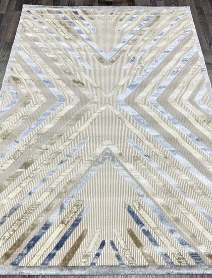 D037A_CREAM SHIRINK / BLUE FDY