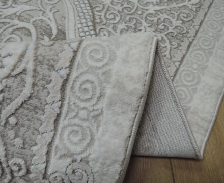 Квадратный ковёр Palmira 2539A_CREAM_CREAM, Турция