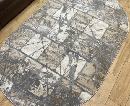 Овальный ковёр Atlas 3661A_BEIGE_GREY, Турция