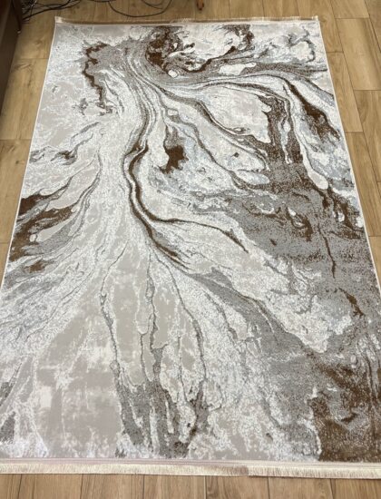 Прямоугольный ковёр Carina 5384A_BROWN_BROWN, Турция