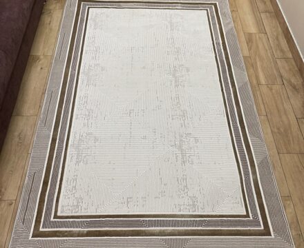 Прямоугольный ковёр Hilton 5917A_BEIGE_BEIGE, Турция