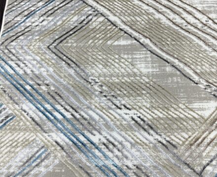 B048A_BLUE FDY / BEIGE SHRINK