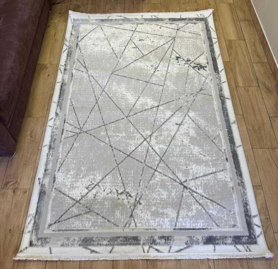 Прямоугольный ковёр Trend 7146A_GREY_GREY,