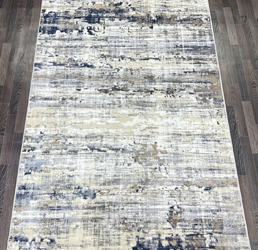 D060A_CREAM SHIRINK / BLUE FDY