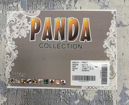 Прямоугольный ковёр Panda  AA612A_L_GREY_BLUE, Турция