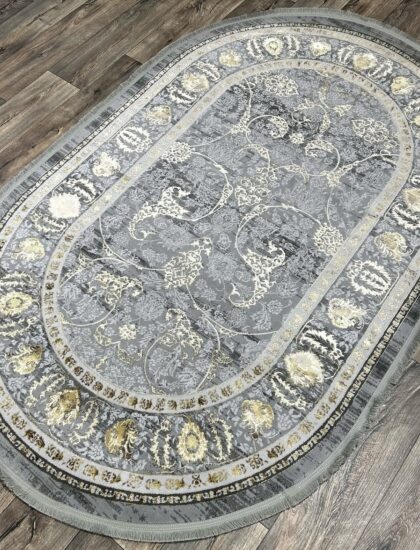 Овальный ковёр Irani lux 6839L_L_BEIGE_D_GREY, Турция