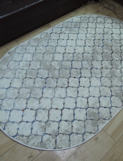 Овальный ковёр Selin  2916B_CREAM_CREAM, Турция