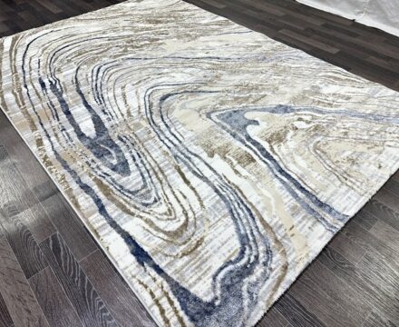 D065A_CREAM SHIRINK / BLUE FDY