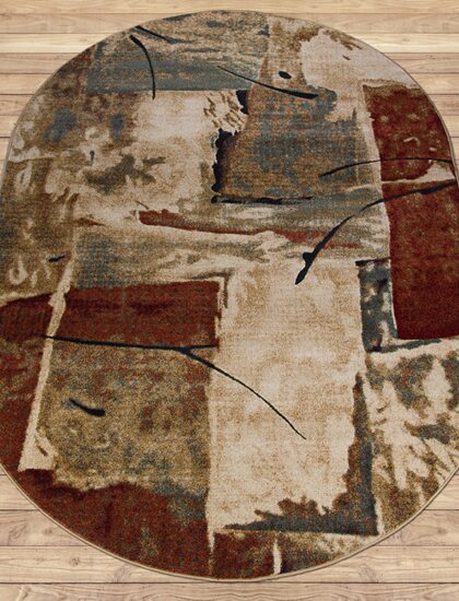 Овальный ковёр Табриз 25741_29766, Россия