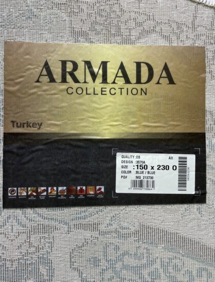 Овальный ковёр Armada 3570A_BLUE_BLUE, Турция