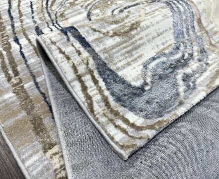 D065A_CREAM SHIRINK / BLUE FDY