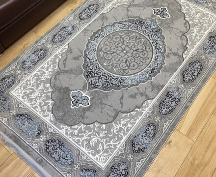 Прямоугольный ковёр Atlas 3373A_GREY_BLUE, Турция