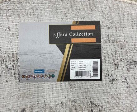 Овальный ковёр Effero  A785AG_D_GREY_L_GREEY, Турция
